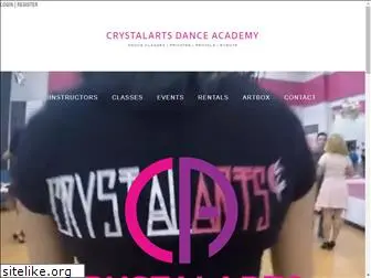 crystalartsdance.com