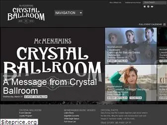 crystalballroompdx.com