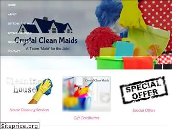 crystalcleanmaids.com