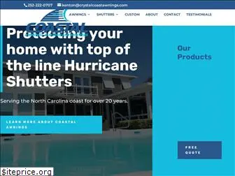 crystalcoastawnings.com