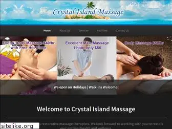 crystalislandmassage.com