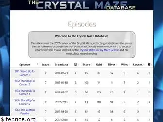 crystalmazedatabase.com