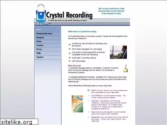crystalrecording.com