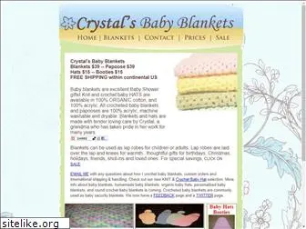 crystalsbabyblankets.com