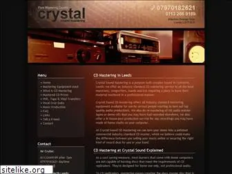 crystalsoundmastering.co.uk