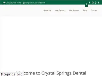 crystalspringsdental.com