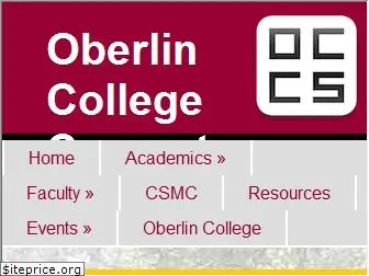 cs.oberlin.edu