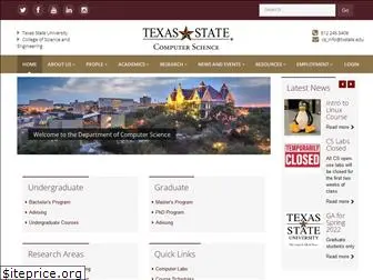 cs.txstate.edu