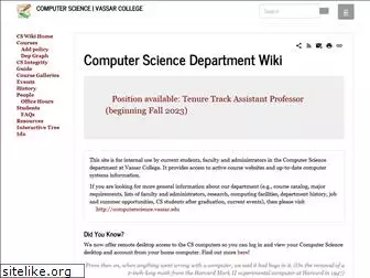 cs.vassar.edu thumbnail