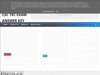 csctecexamanswerkey.blogspot.com