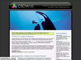 cscw2008.org