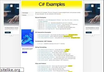 csharp-examples.net