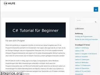 csharp-hilfe.de