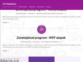 csharptutorial.hu