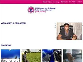 csir-stepri.org