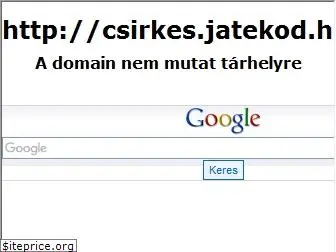 csirkes.jatekod.hu