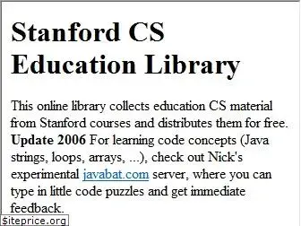 cslibrary.stanford.edu