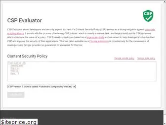 csp-evaluator.withgoogle.com