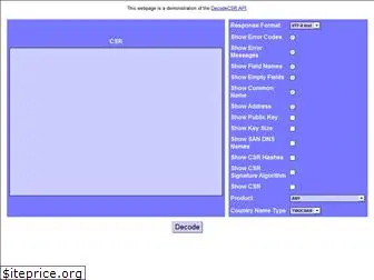 csrdecoder.com