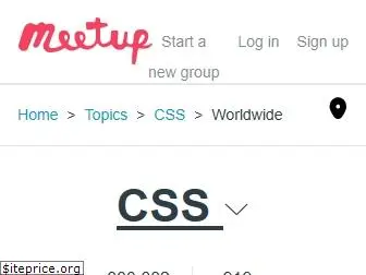 css.meetup.com