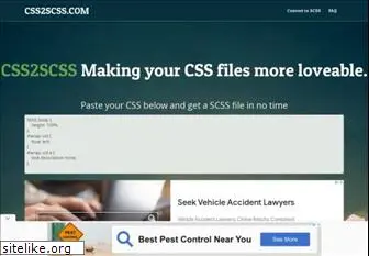 css2scss.com