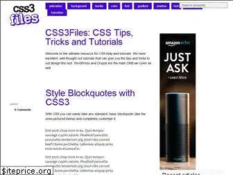 css3files.com