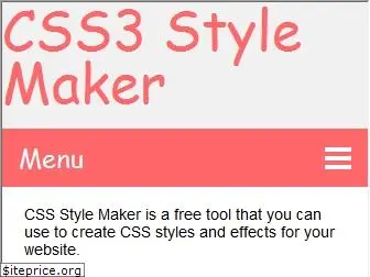 css3stylemaker.com