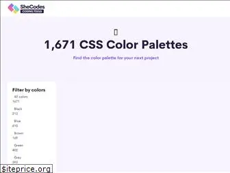 csscolorpalettes.com