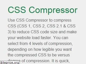 csscompressor.com