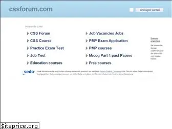 cssforum.com