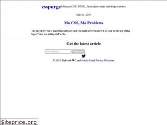 csspurge.com