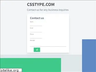 csstype.com