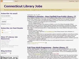 www.ctlibraryjobs.blogspot.com