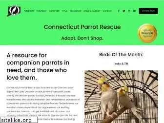 ctparrotrescue.org