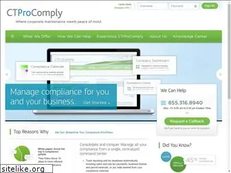 ctprocomply.com