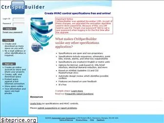 ctrlspecbuilder.com thumbnail