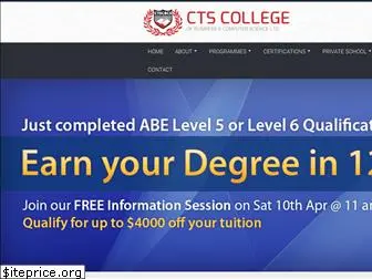 ctscollege.com