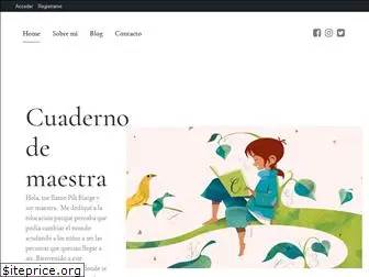 cuadernodemaestra.es