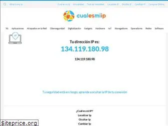 cualesmiip.com