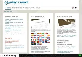 cuandoenelmundo.com