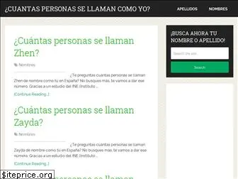 cuantaspersonasellaman.com