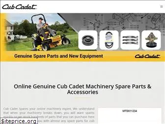 cubcadetspares.co.uk