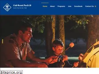 cubscoutpack18.org