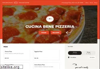 cucinabenepizza.com