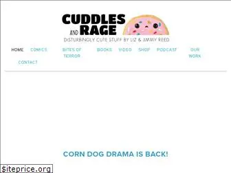 cuddlesandrage.com