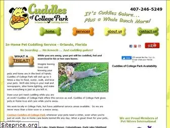 cuddlesofcollegepark.com