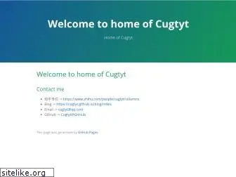 cugtyt.github.io