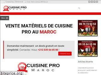 cuisine-pro-maroc.com