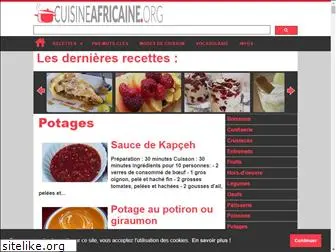 cuisineafricaine.org