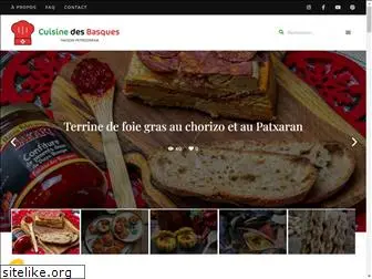 cuisinedesbasques.com